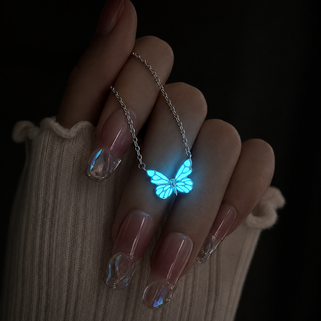 Glowing Butterfly Jewelry