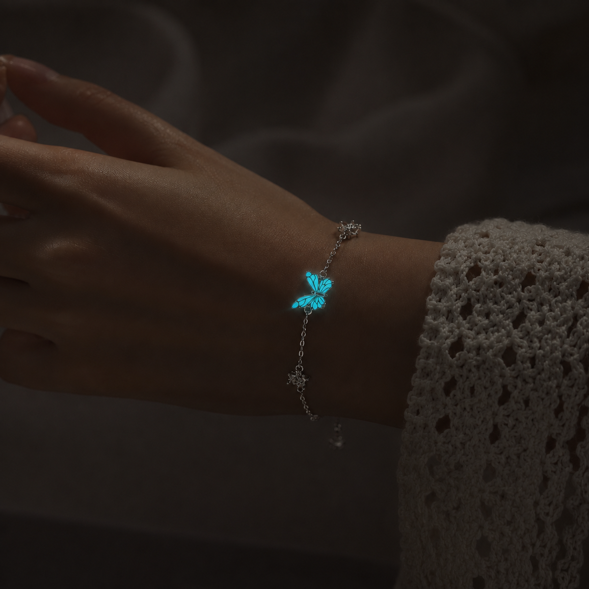 Glowing Butterfly Jewelry