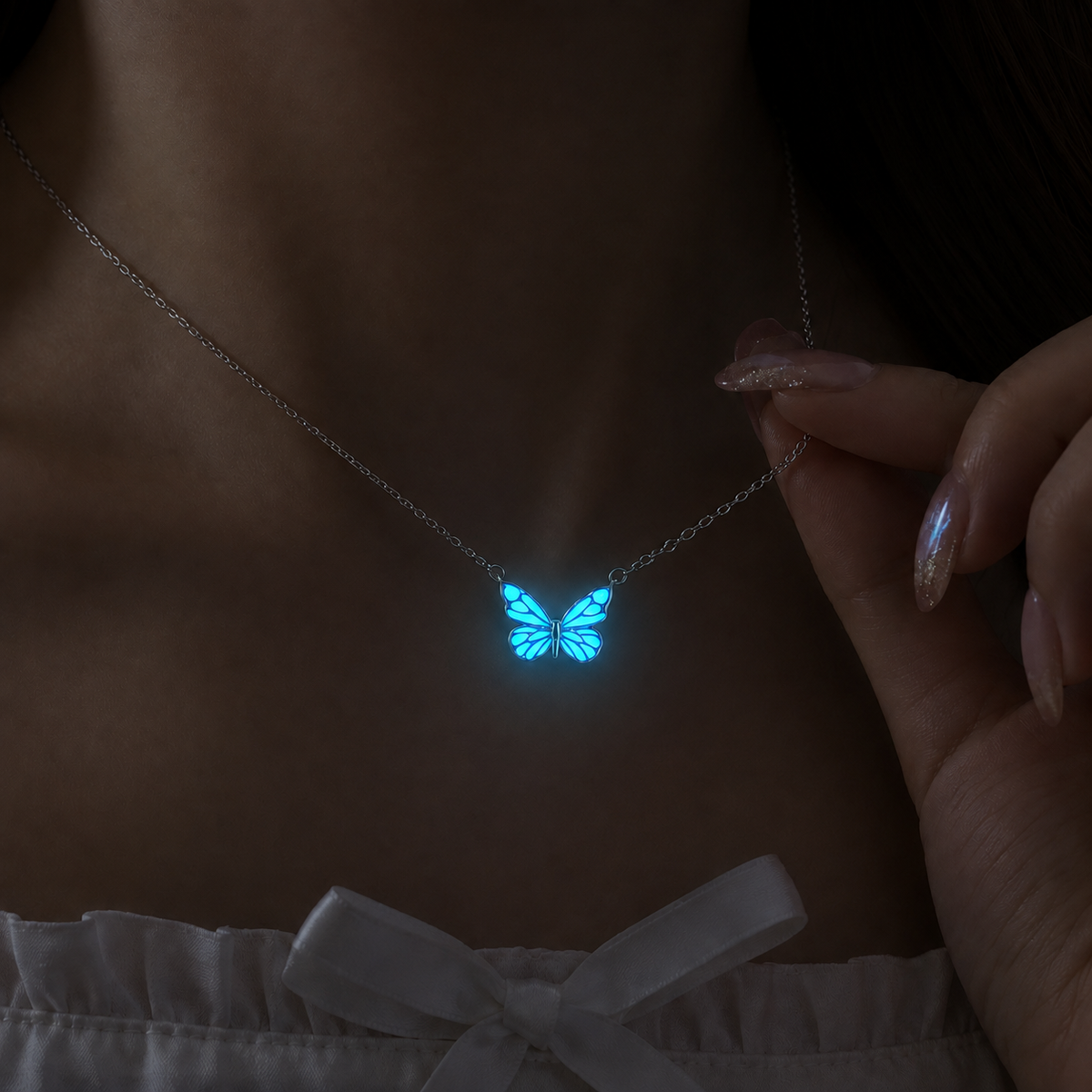 Glowing Butterfly Jewelry