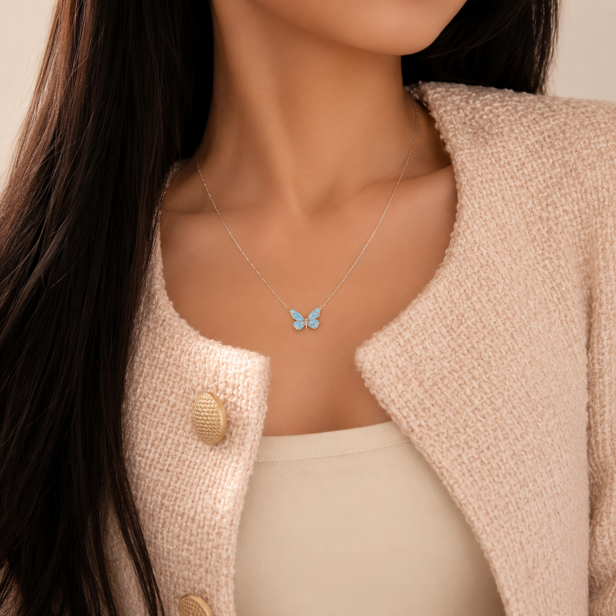 Glowing Butterfly Jewelry