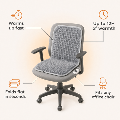 SedarlySeats - Heated Office Chair Pad