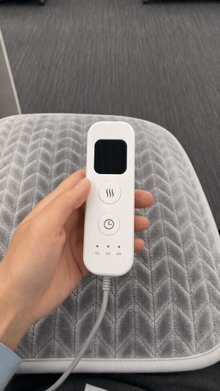 Turning on the heat controller
