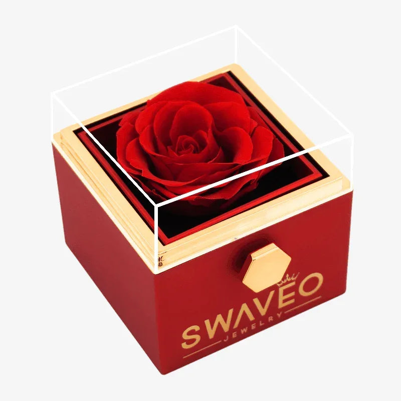 Eternal Rose Gift Box (Custom Pendant)